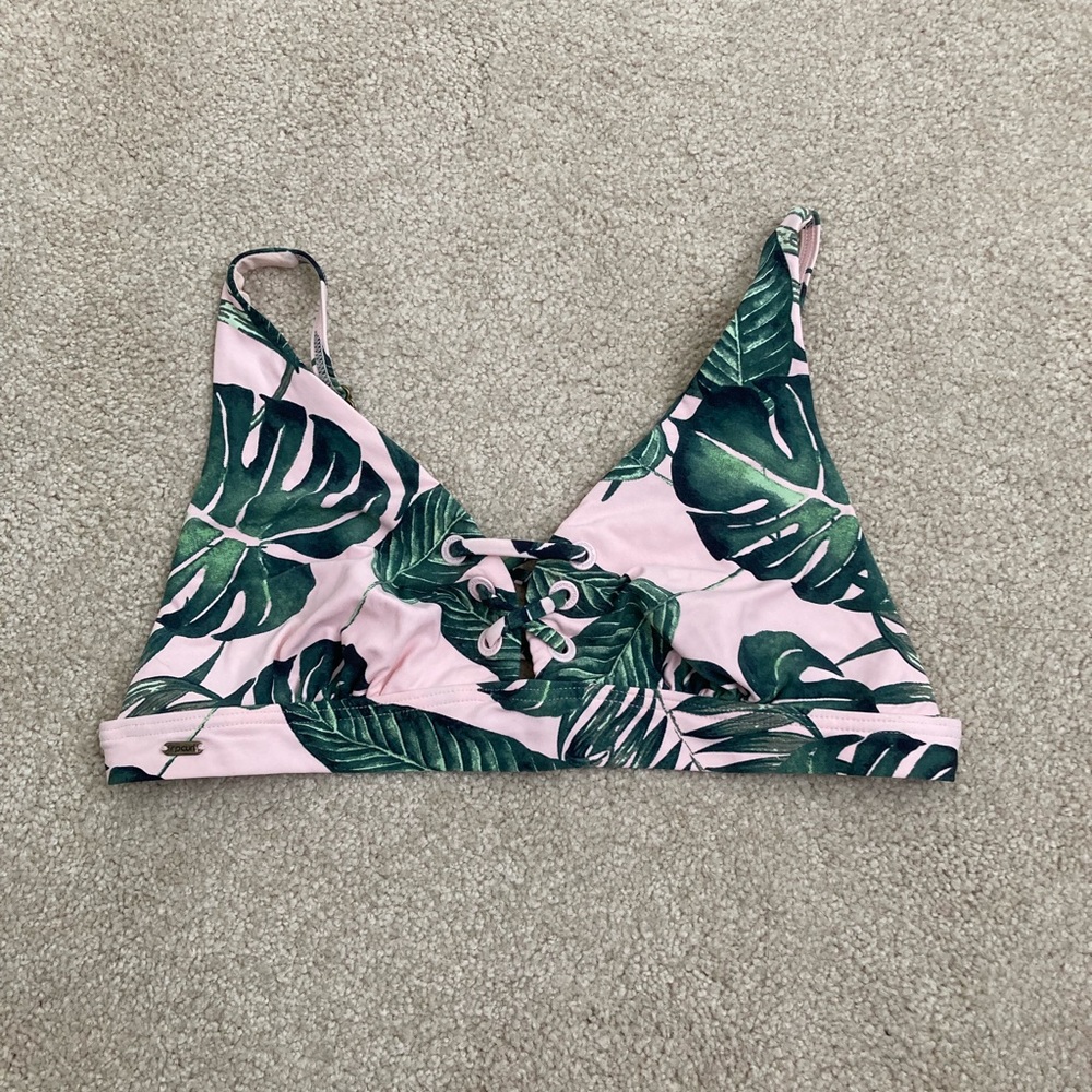Rip Curl Palm Beach Lace-up Bikini Top